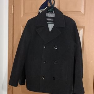 Kenneth Cole reaction grey coat size small